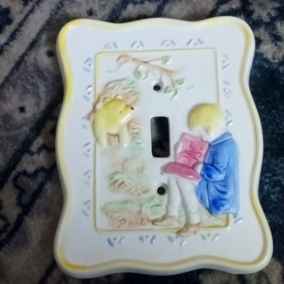 Winnie the Pooh Light Switch Cover - Picture 1 of 5